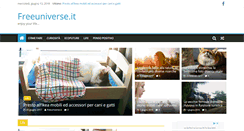 Desktop Screenshot of freeuniverse.it